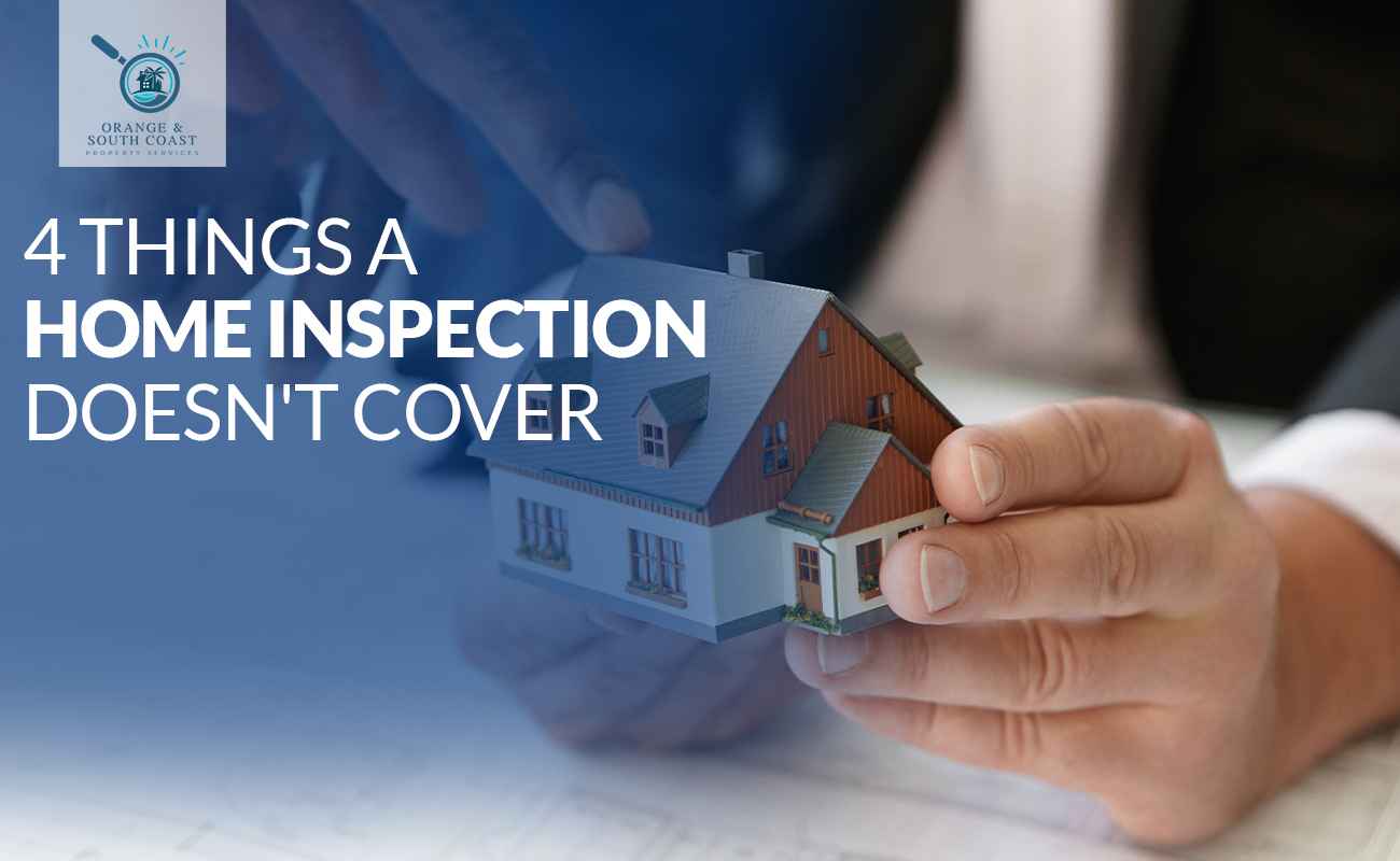 things a home inspection doesn’t cover