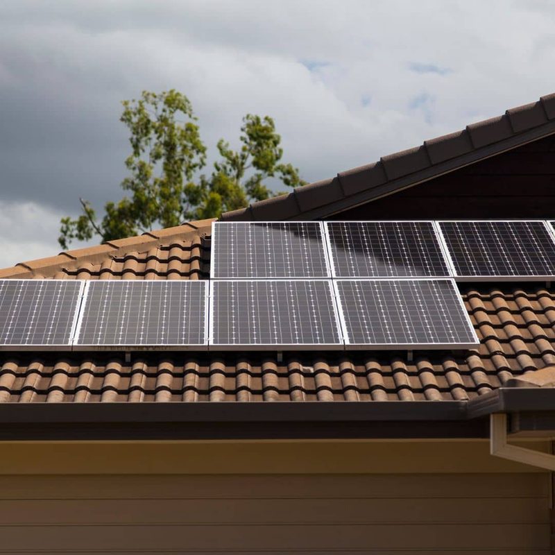 solar panels ready for a solar inspection in California