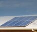 rooftop solar panels in California during a solar inspection